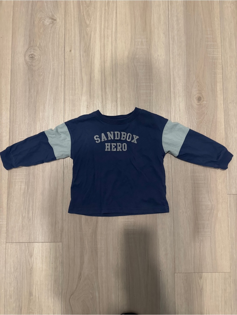 Carter's Navy and Light Blue 'Sandbox Hero' Long Sleeve Tee